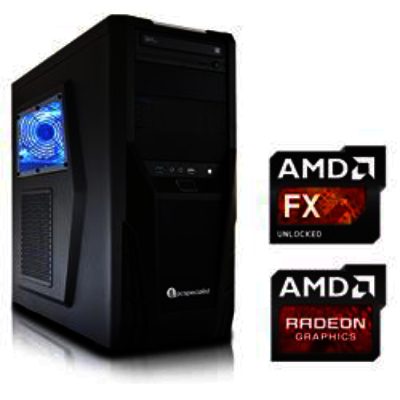 PC Specialist Fusion Elite II AMD FX-4300 8GB 1TB R7 360 Windows 10 PC Specialist Fusion Elite II AMD FX-4300 8GB 1TB R7 360 Windows 10